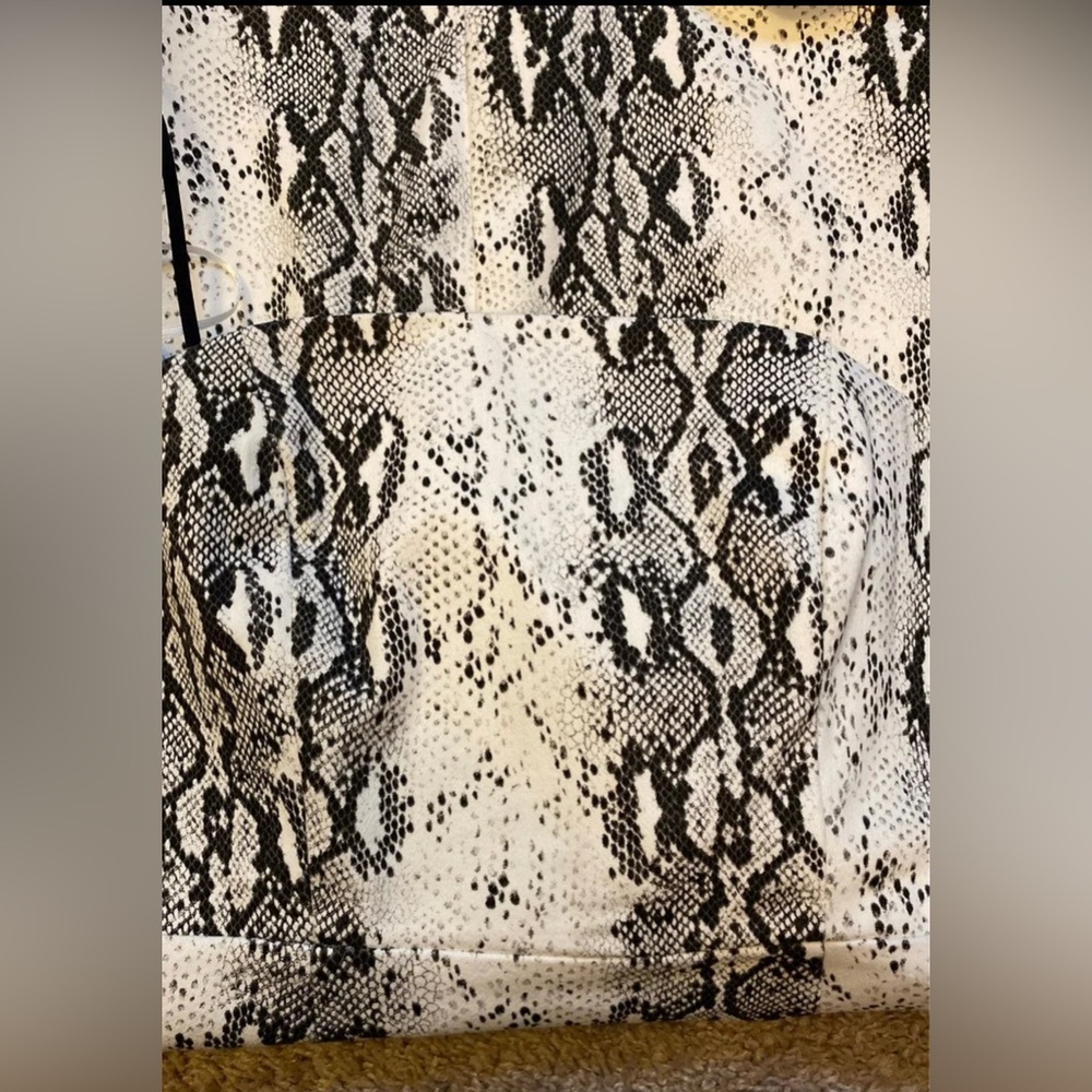 VICI Collection Style Rack Snakeskin Mini Dress - Picture 3 of 5